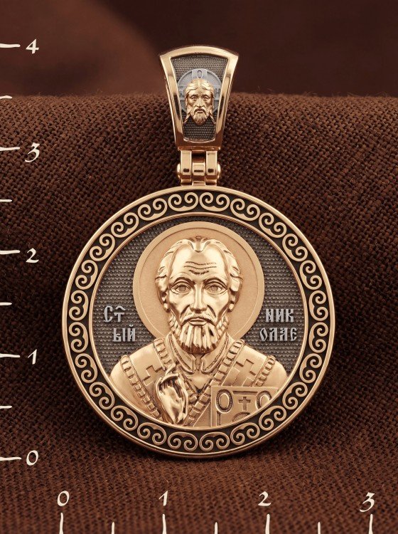 Образок из золота