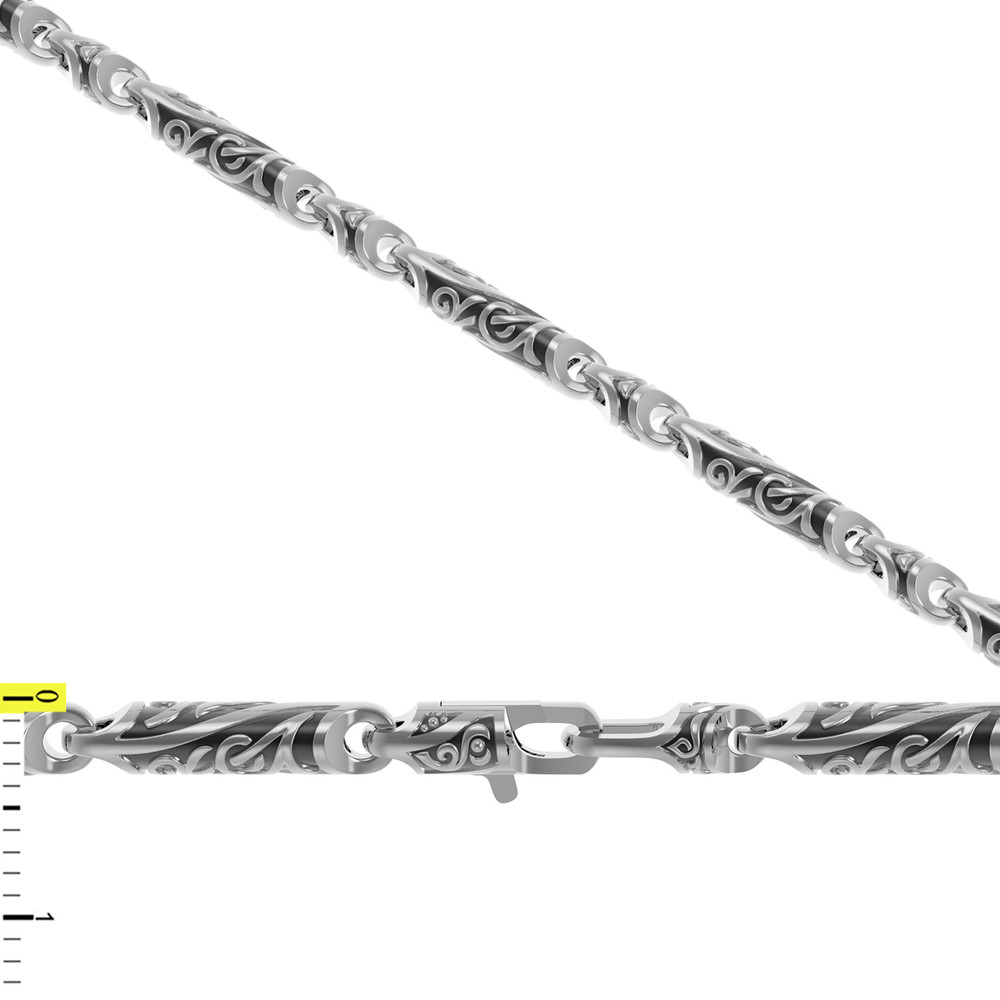 Браслет из белого золота