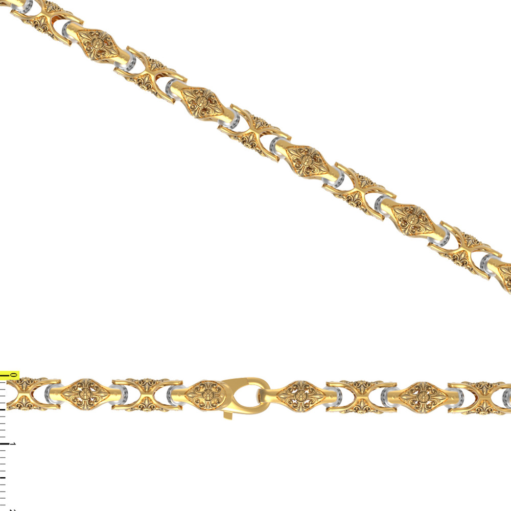 Браслет из лимонного золота