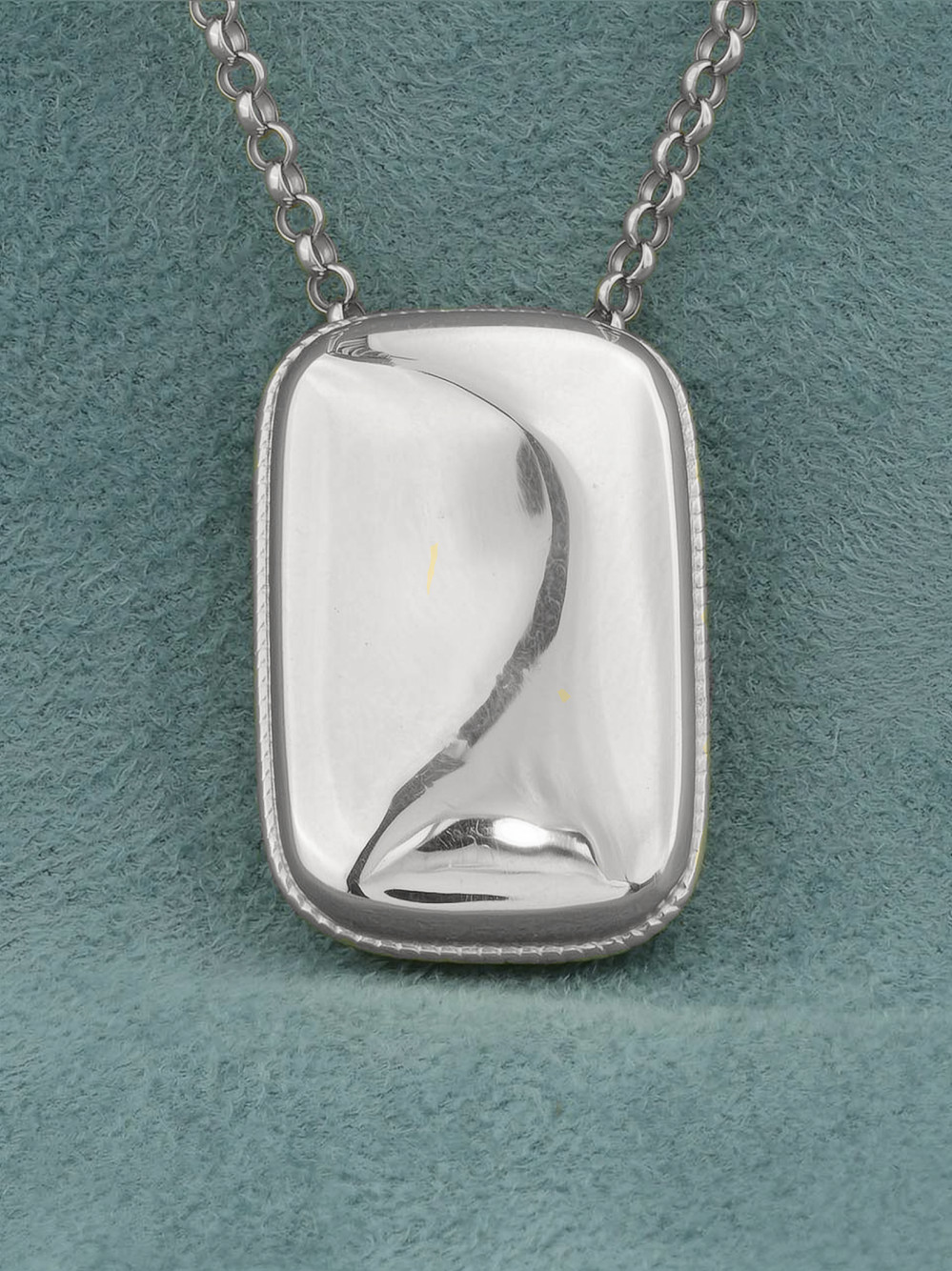 Подвеска из белого золота