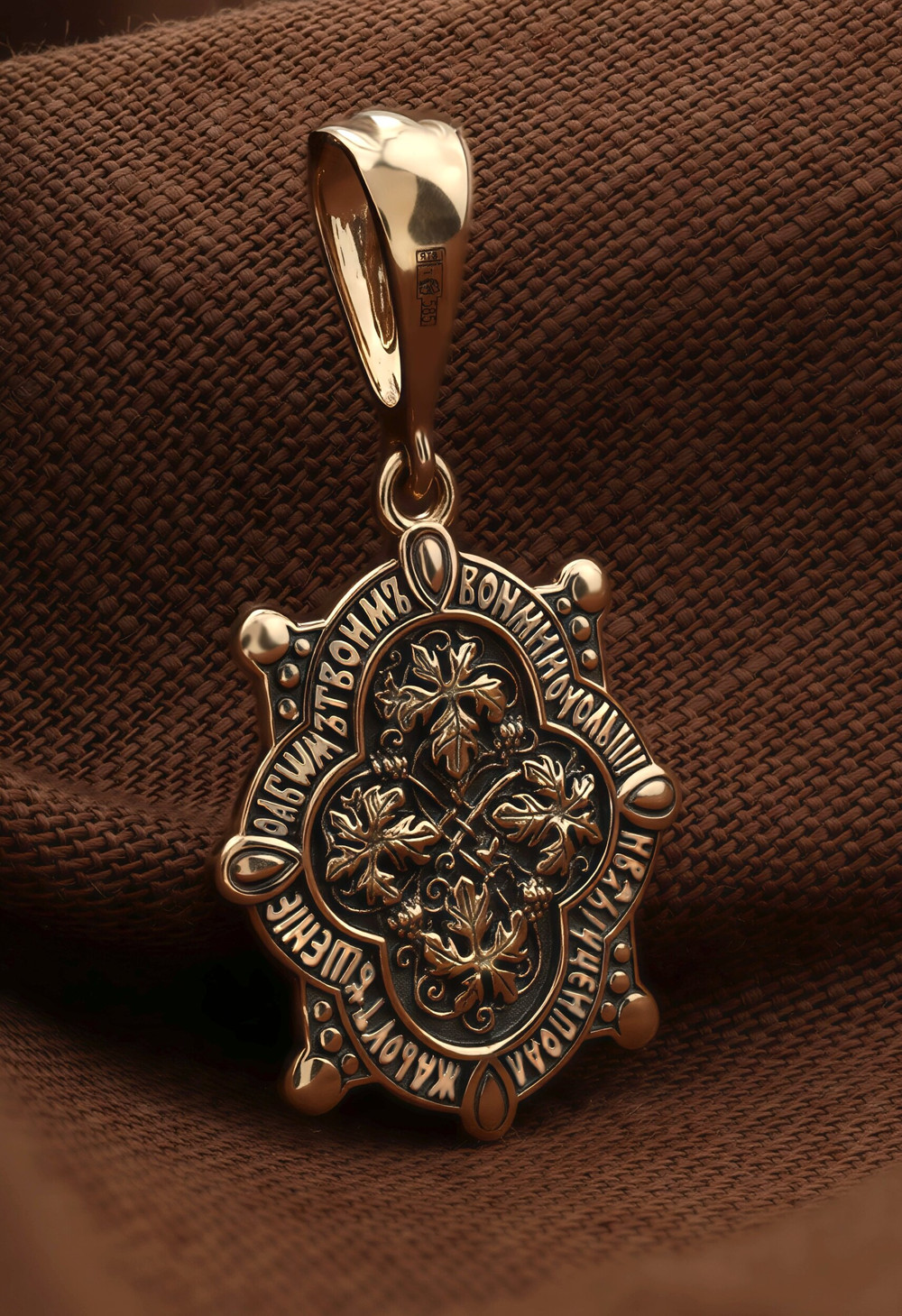 Образок из золота