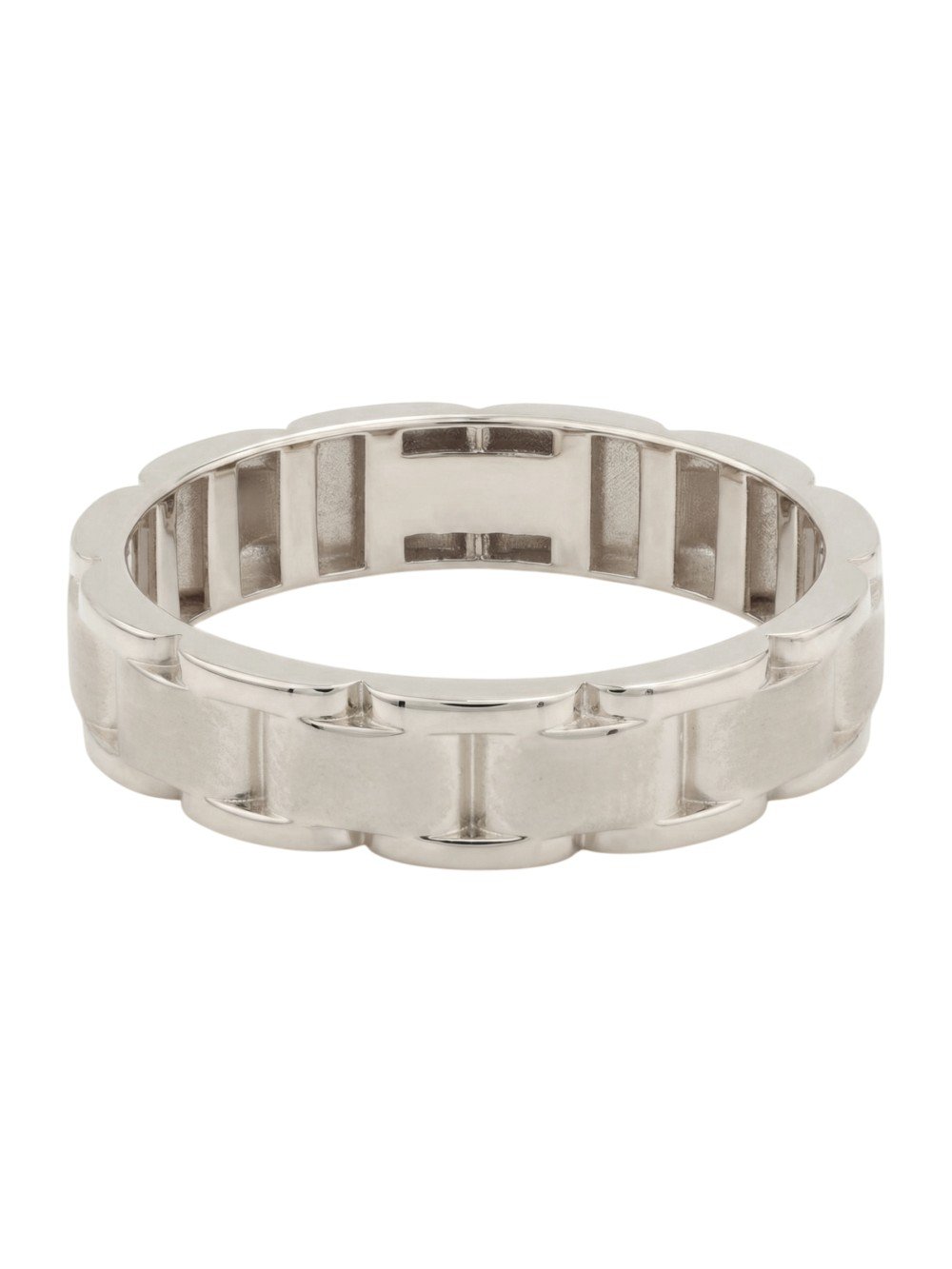 Кольцо из белого золота