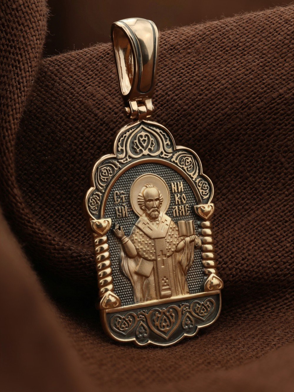 Образок из золота