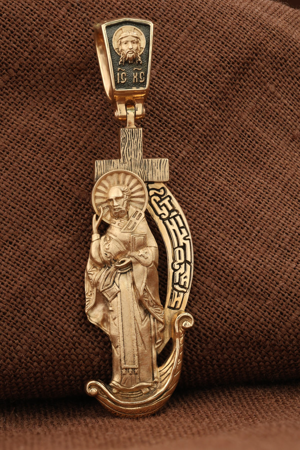 Образок из золота