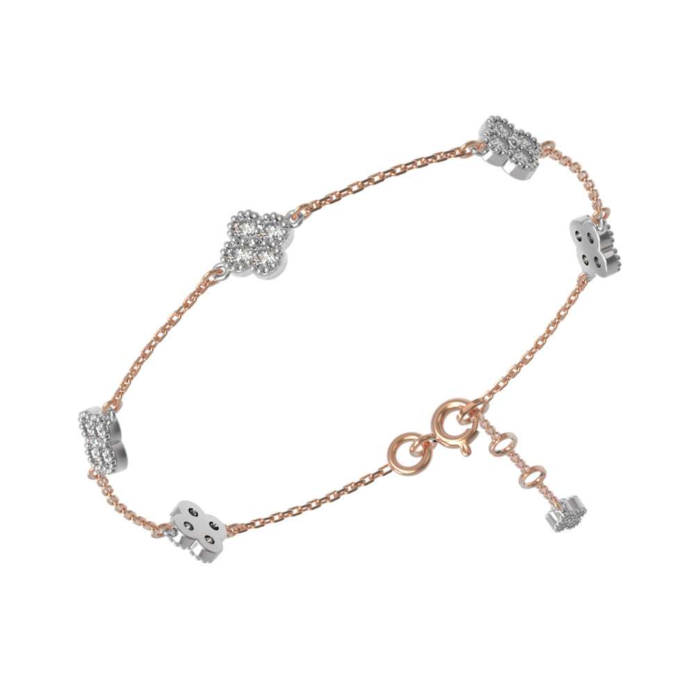 Браслет из золота c бриллиантами