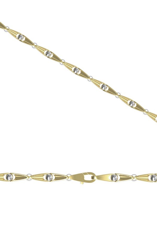 Цепь из лимонного золота