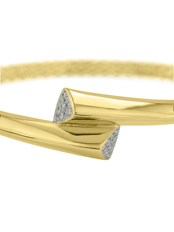 Браслет из лимонного золота c бриллиантами