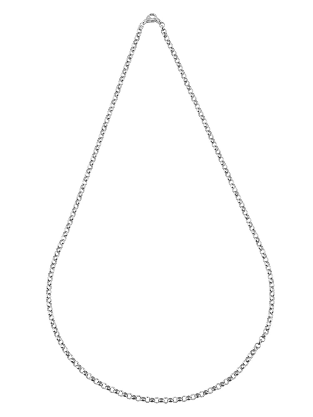 Цепь из белого золота