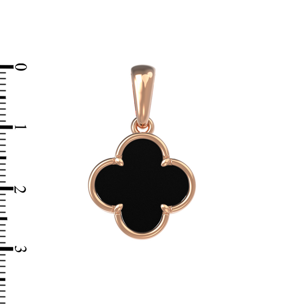 Подвеска из золота c ониксом