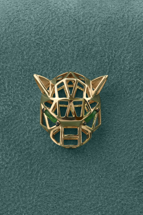 Подвеска из золота c изумрудом