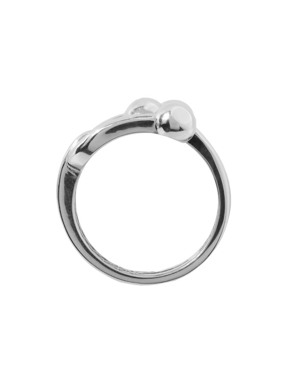 Кольцо из белого золота