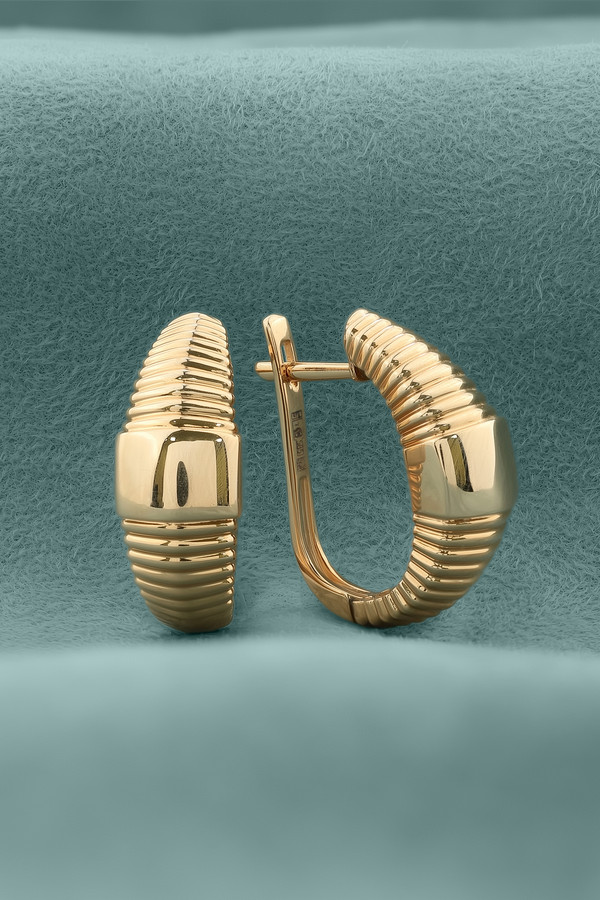 Серьги из золота