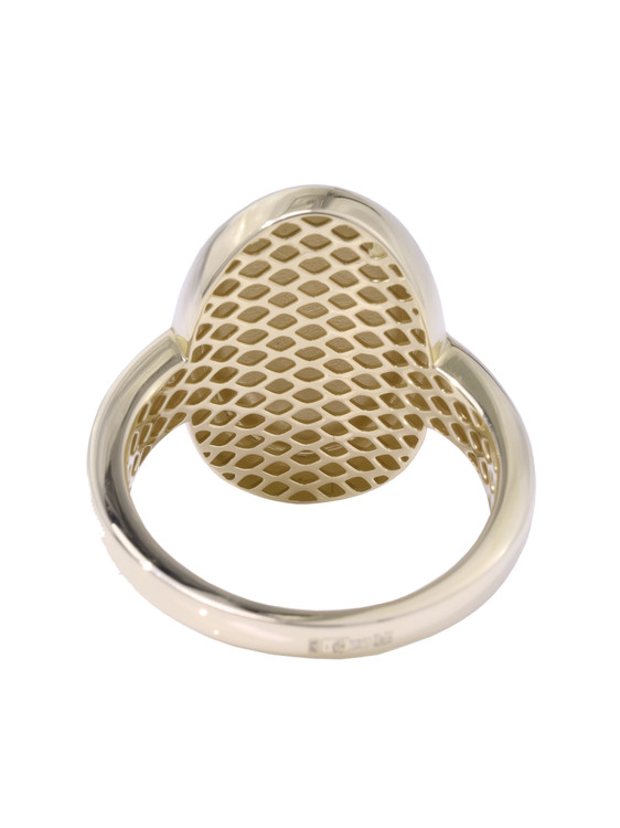 Кольцо из лимонного золота