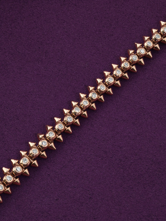 Браслет из золота c бриллиантами