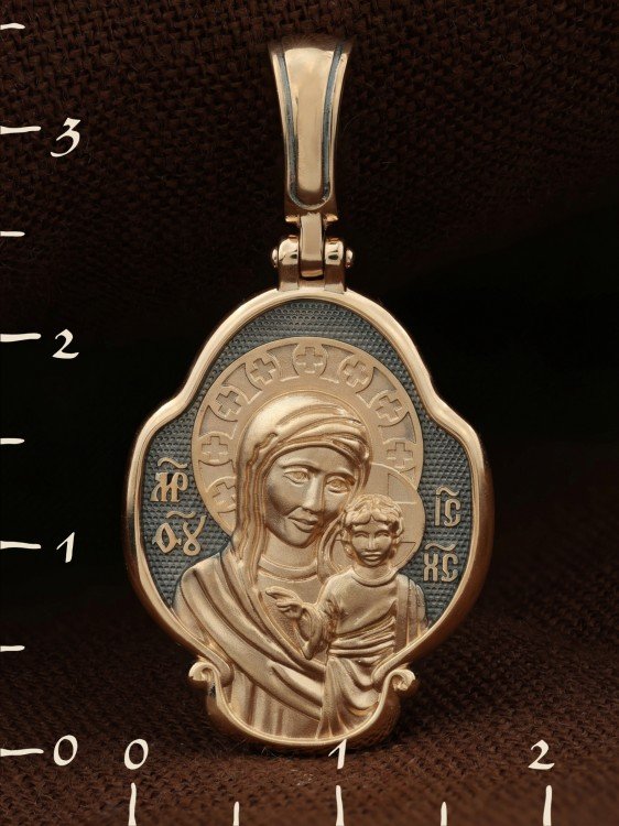 Образок из золота