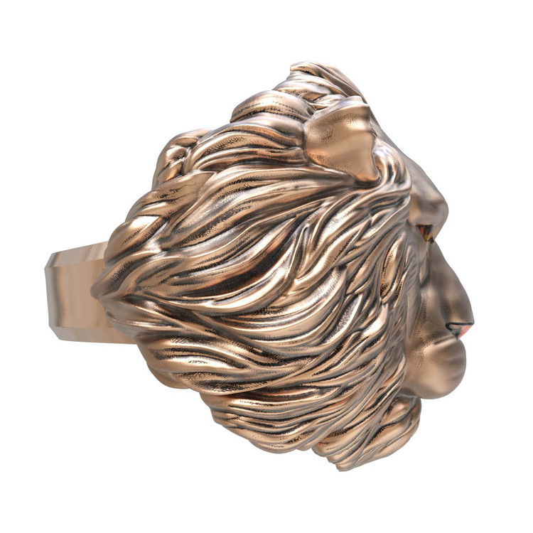 Кольцо из золота c эмаль