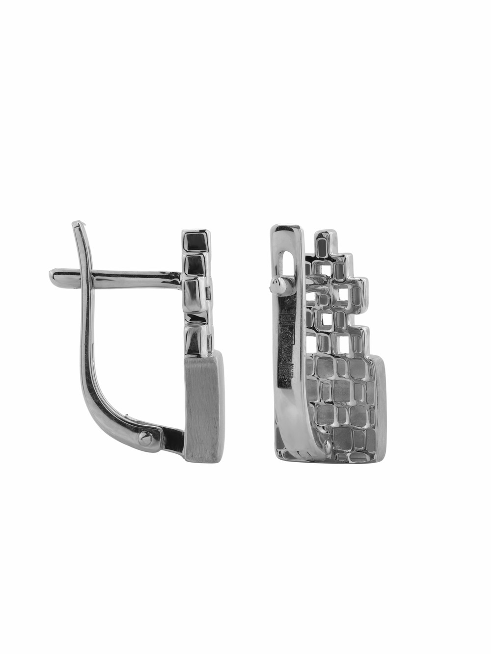 Серьги из белого золота