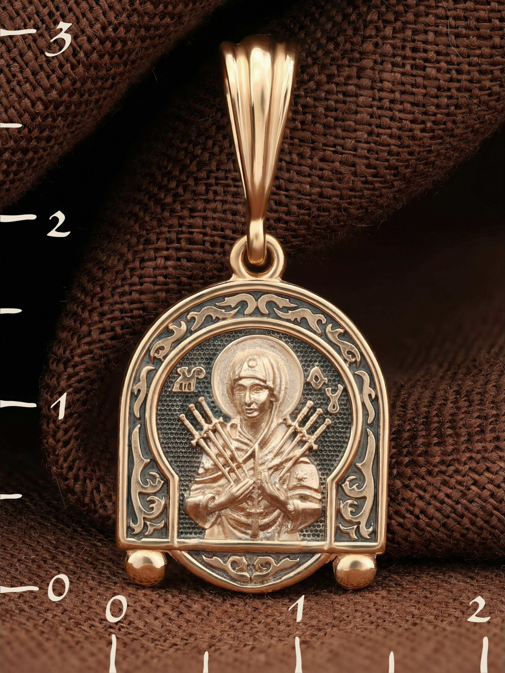 Образок из золота