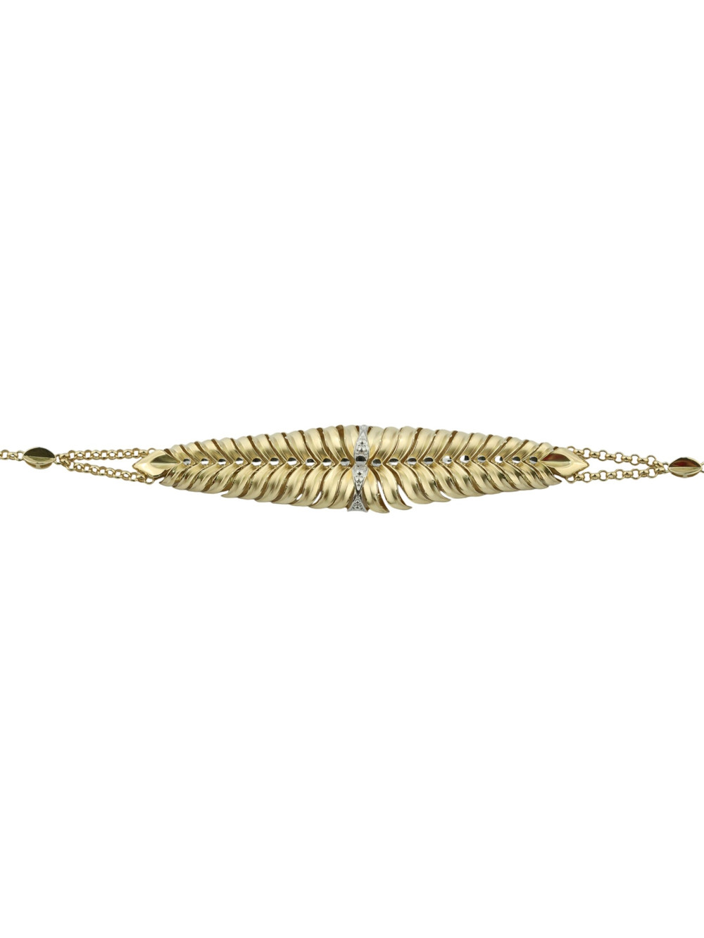 Браслет из лимонного золота